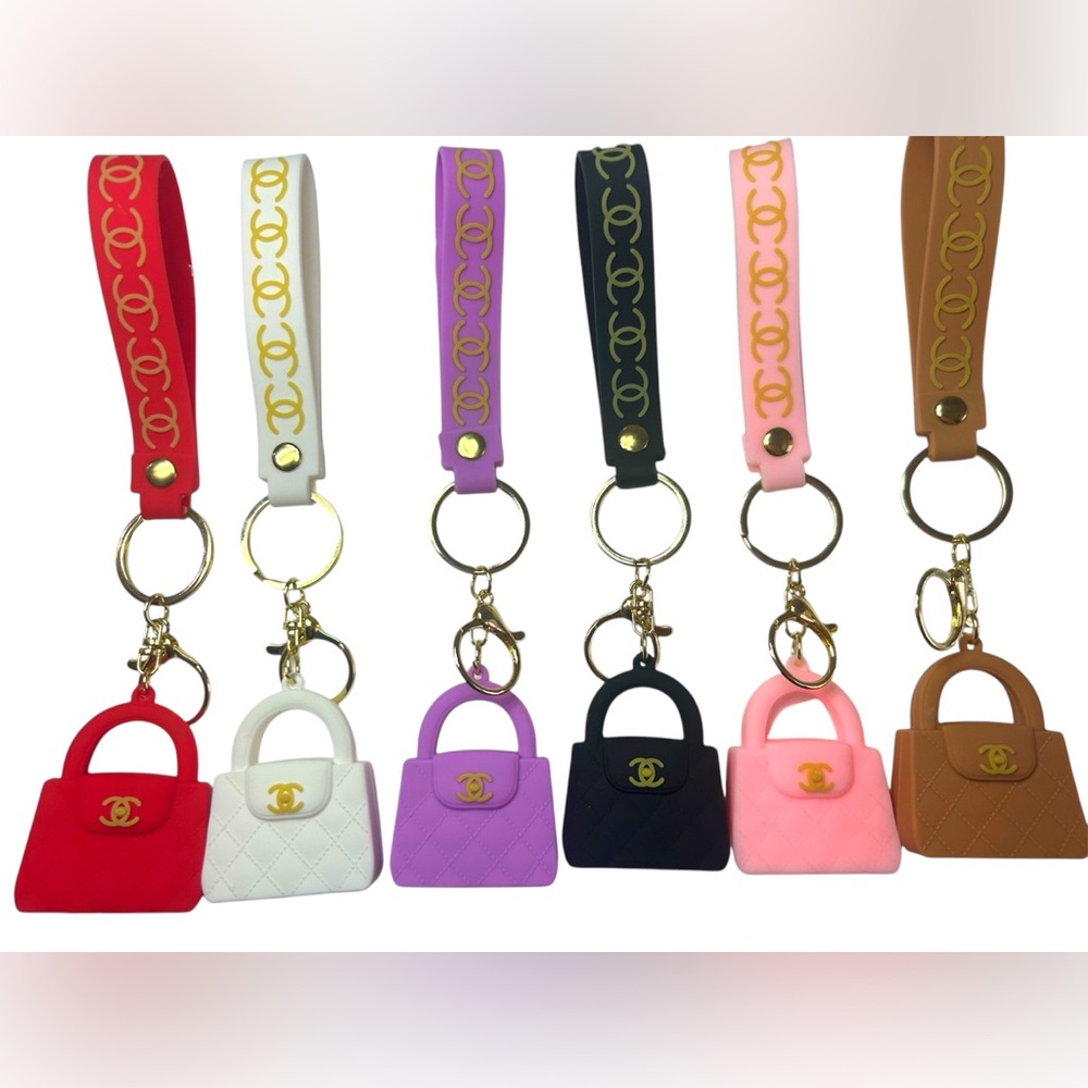 Colorful Mini Handbag Keychains